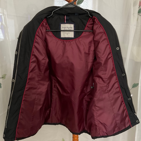 🌸 TOMMY HILFIGER Quilted Jacket Puffer Black - Picture 3 of 7